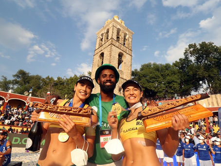 #AIGCcTlx | GOBIERNO DEL ESTADO PREMIA A LOS FINALISTAS DEL TOUR MUNDIAL DE VOLEIBOL DE PLAYA