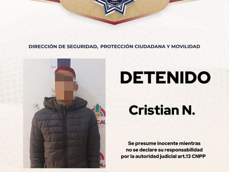 #GraphosCc #Tlx #Noticias #Municipios #TlaxcalaCapital | DETIENE POLICÍA DE LA CAPITAL A JOVEN EXTRANJERO CON DOCUMENTACIÓN MIGRATORIA IRREGULAR