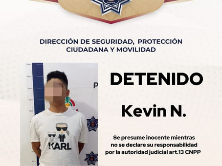 #GraphosCc #Tlx #Noticias #TlaxcalaCapital | DETIENE POLICÍA MUNICIPAL DE TLAXCALA A HOMBRE POR ALTERAR EL ORDEN EN CENTRO COMERCIAL