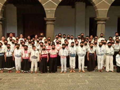 #AIGCcTlx | PARTICIPÓ CORO ESCOLAR OTOMÍ DE IXTENCO EN 1ER CONGRESO INTERNACIONAL DE COROS INFANTIL
