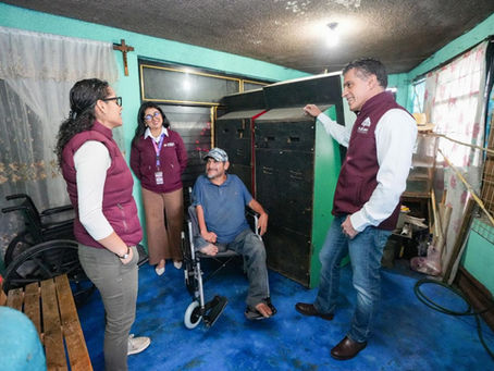 #GraphosCc #Tlx #Noticias #Municipios #TlaxcalaCapital | GESTIONA ALCALDE ALFONSO SÁNCHEZ APOYOS PARA MEJORAR VIVIENDAS Y MOVILIDAD DE FAMILIAS DE CUAUHTELULPAN