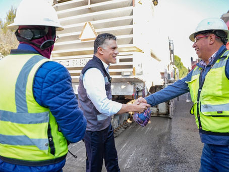 #GraphosCc #Tlx #Noticias #Municipios #TlaxcalaCapital | SUPERVISA ALCALDE ALFONSO SÁNCHEZ GARCÍA INICIO DE LOS TRABAJOS DE REHABILITACIÓN DE LOS BULEVARES DEL MAESTRO Y OCOTELULCO