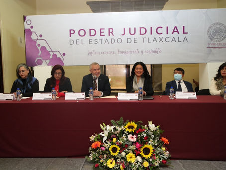 #AIGCcTlx | CAPACITARON CEAVO Y PODER JUDICIAL A SERVIDORES PÚBLICOS EN JUSTICIA PARA ADOLESCENTES