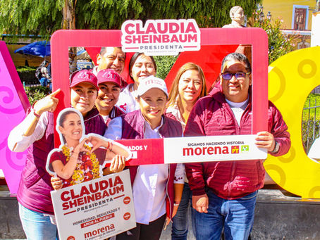 #GraphosCc #Tlx #Noticias | Firme el respaldo de los tlaxcaltecas a favor de Claudia Sheinbaum: Morena