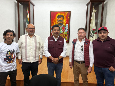#GraphosCc #Tlx #Noticias | Carlos Augusto Pérez fortalece vínculos con el campo y se reúne con dirigentes nacionales de la Central Campesina Cardenista