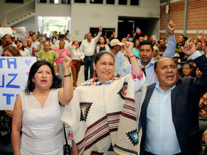 #GraphosCc #Tlx #Noticias | El poder debe cambiar desde el pueblo, por eso hay que mantenernos en unidad: Ana Lilia Rivera