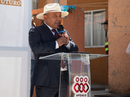 #GraphosCc #Tlx #Noticias #Municipios #Apizaco | ENTREGA PRESIDENTE JAVIER RIVERA BONILLA DOS OBRAS INTEGRALES EN CALLE REVOLUCIÓN, EN CERRITO DE GUADALUPE