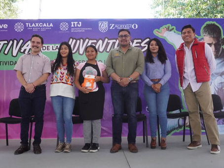 #GraphosCc #Tlx #Noticias #Municipios #Zacatelco | Jose Miguel Acatzi, alcalde de Zacatelco inaugura el Mercado Joven.