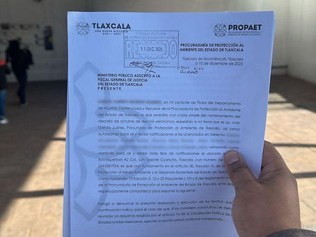 #GraphosCc #Tlx #Noticias #GobTlax | PRESENTA PROPAET DENUNCIA PENAL POR CASO DE CRUELDAD ANIMAL