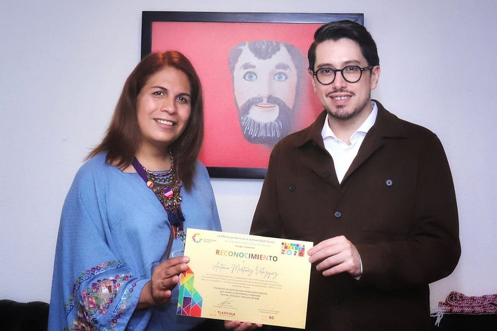 #GraphosCc #Tlx #Noticias #GobTlax | RECONOCEN LABOR DE ANTONIO MARTÍNEZ VELÁZQUEZ EN FAVOR DE LOS DERECHOS DE LA DIVERSIDAD SEXUAL EN TLAXCALA