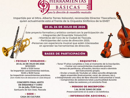 #GraphosCc #Tlx #Noticias #TlaxcalaCapital | ACERCA GOBIERNO DE ALFONSO SÁNCHEZ GARCÍA ESPACIOS DE FORMACIÓN MUSICAL A LA CIUDADANÍA