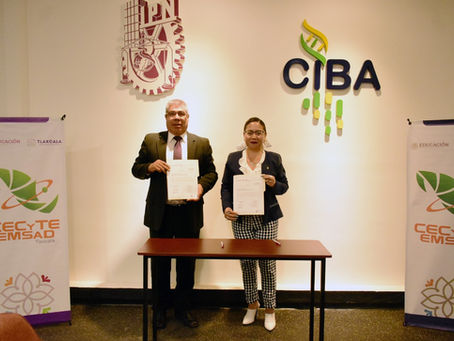 #AIGCcTlx | CECYTE Y CIBA FIRMAN CARTA DE INTENCIÓN PARA FORTALECER LA DIFUSIÓN CIENTÍFICA