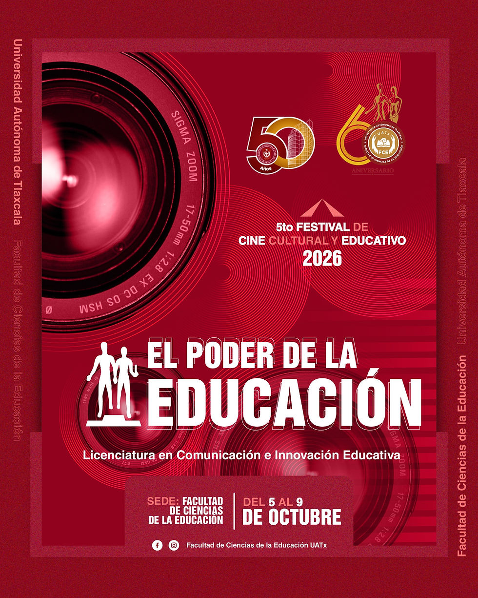 #GraphosCc #Tlx #Noticias | FCE-UATx alista su Quinto Festival de Cine “El poder de la educación"