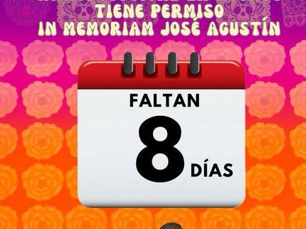 #GraphosCc #Tlx #Noticias | Listos los preparativos del XXXVI Festival “La muerte tiene permiso”

• In memoriam a José Agustín, del 28 al 30 de octubre