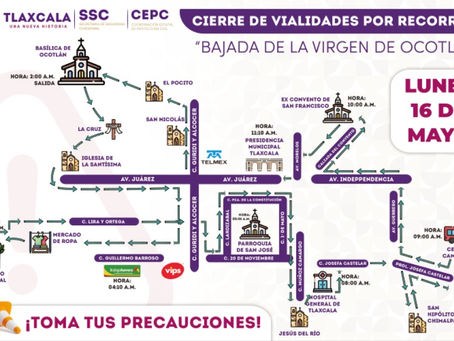 #AIGCcTlx | EMITE CEPC RECOMENDACIONES ANTE LA BAJADA DE LA VIRGEN DE OCOTLÁN