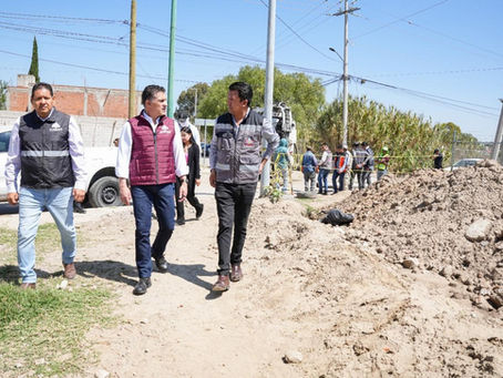 #GraphosCc #Tlx #Noticias #Municipios #TlaxcalaCapital | SUPERVISA ALFONSO SÁNCHEZ GARCÍA INICIO DE OBRA DE DRENAJE PARA BENEFICIO DE 40 MIL HABITANTES EN OCOTLÁN Y ATLAHAPA