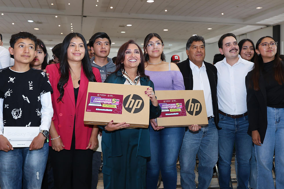 #GraphosCc #Tlx #Noticias #GobTlax | APOYA GOBIERNO DEL ESTADO A LAS JUVENTUDES CON LAPTOPS Y TABLETS