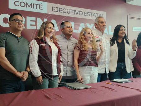 #GraphosCc #Tlx #Noticias | Marcela González anuncia su salida de la dirigencia de Morena
Tlaxcala, Tlax., 20 de junio de 2026. Por Lizeth Cuahutle by #AgenciaInformativaGraphosCcTlx