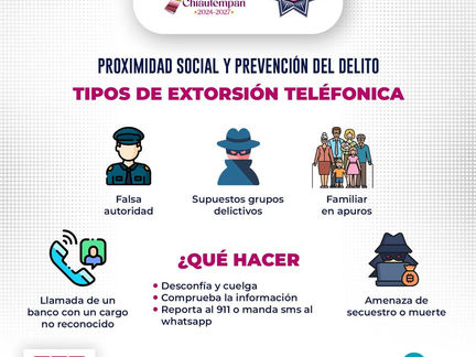 #GraphosCc #Tlx #Noticias #Municipios #Chiautempan | Alerta alcaldía chiautempense contra llamadas de extorsión a nombre de Blanca Angulo