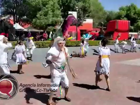 #AIGCcTlx | #EsNoticia Participan danzantes de diferentes municipios en el "Carnaval Tlaxcala 2023"