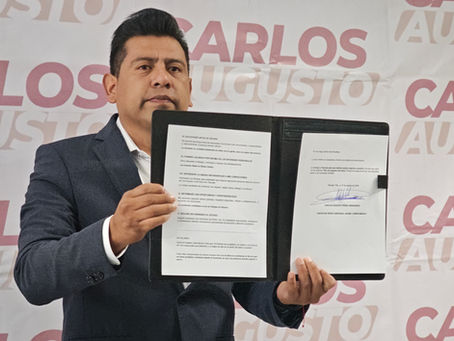 #GraphosCc #Tlx #Noticias | ANTES DE PEDIR CONFIANZA, ASUMO COMPROMISOS: CARLOS AUGUSTO