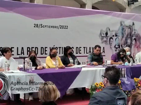 #AIGCcTlx | Familiares de víctimas de violencia de género y desaparición forzada dan testimonio
