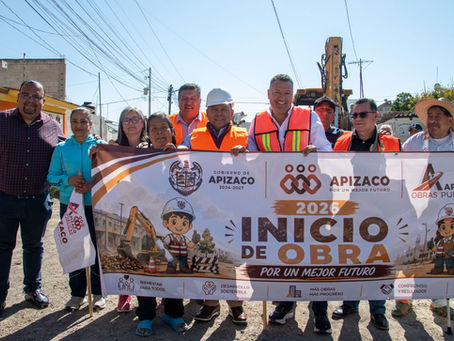 #GraphosCc #Tlx #Noticias #Municipios #Apizaco | CON INVERSIÓN DE CASI 29 MDP, JAVIER RIVERA BONILLA INICIA OBRAS QUE TRANSFORMAN APIZACO