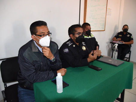 #AIGCcTlx | Estrechan coordinacion transportistas y el Ayuntamiento de Tlaxcala para mayor seguridad