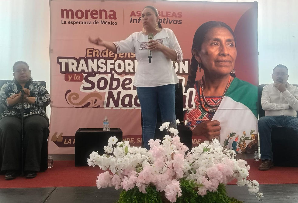 #GraphosCc #Tlx #Noticias | Respaldan en la capital tlaxcalteca a Ana Lilia Rivera para fortalecer la organización de la Cuarta Transformación