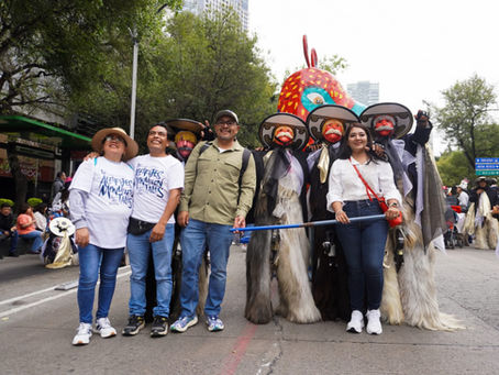 #GraphosCc #Tlx #Noticias #Municipios #Zacatelco | Zacatelco lleva sus tradiciones a la Ciudad de México en el Desfile de Alebrijes Monumentales