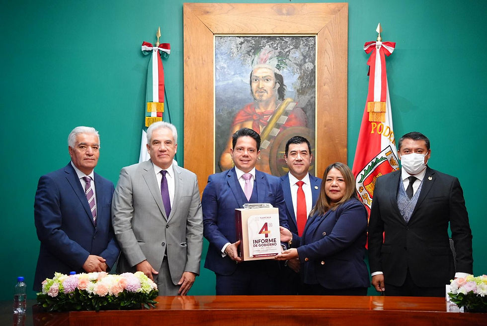 #GraphosCc #Tlx #Noticias | Recibe Congreso del Estado IV Informe de Gobierno