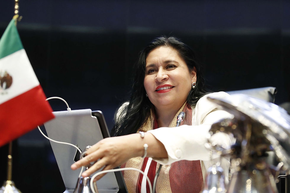 #GraphosCc #Tlx #Noticias | Aprueba Comisión Permanente del Congreso de la Unión licencia de Ana Lilia Rivera para separarse del Senado