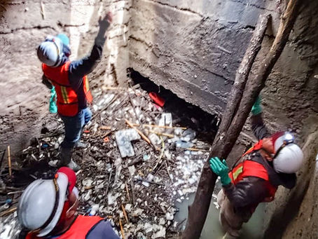 #GraphosCc #Tlx #Noticias #Municipios #TlaxcalaCapital | COMO ACCIÓN PREVENTIVA LA CAPAM DESAZOLVA CANAL SUBTERRÁNEO EN LA CALLE DEL VECINO EN LA CAPITAL
