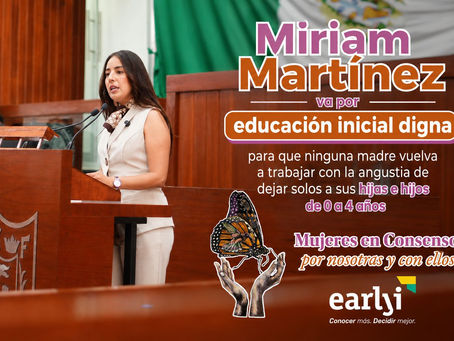 #GraphosCc #Tlx #Noticias | Miriam Martínez va por educación inicial digna para que ninguna madre vuelva a trabajar con la angustia de dejar solos a sus hijas e hijos de 0 a 4 años.