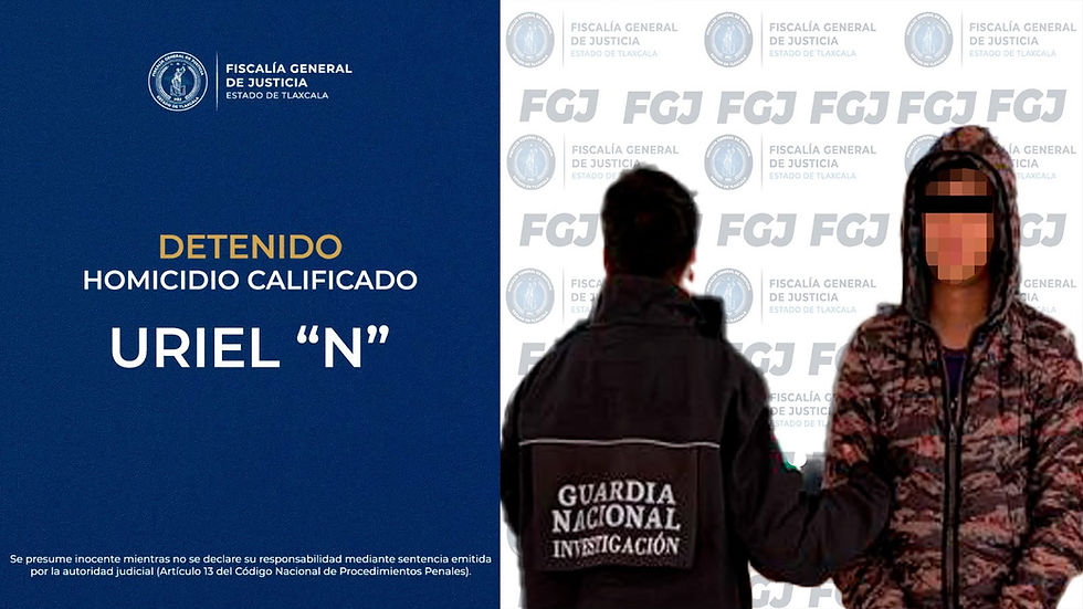 #GraphosCc #Tlx #Noticias #GobTlax | APREHENDE FGJE A HOMBRE POR HOMICIDIO CALIFICADO OCURRIDO EN APIZACO
