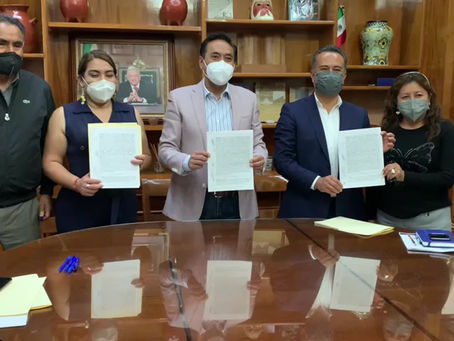 #AIGCcTlx | Logran acuerdo Ayuntamiento de Tlaxcala y Sindicato 7 de mayo para pago de prestaciones