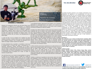 #GraphosCc #Tlx #Noticias #BarradeOpinión #Columna #FrentesdeGuerra |
Ganadores & perdedores. Por Victor Manuel Acosta by #AIGCcTlx