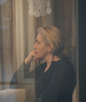 Female coach listening to client