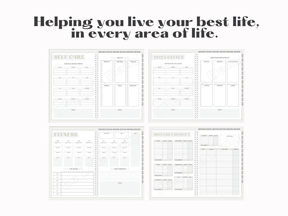 Thumbnail: The Life Daily 2023 Digital Planner