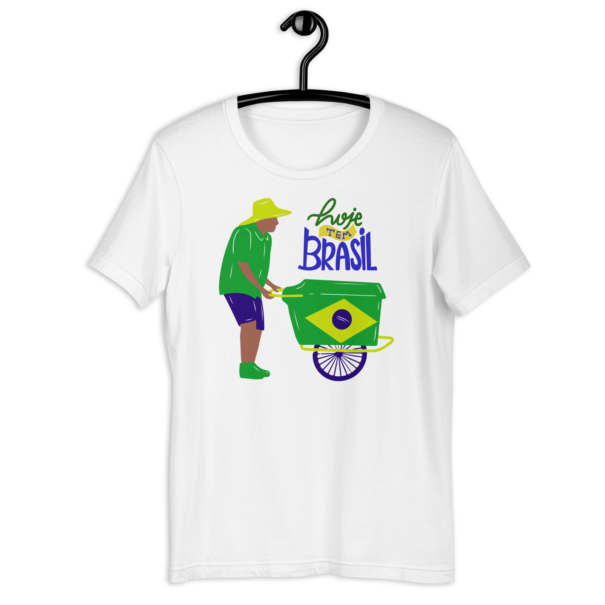 T-shirt | More Colors | Unisex | Sizes: XS - 5XL | Hoje Tem Brasil