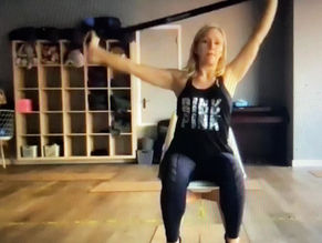 Our Free Chair yoga sessions for cancer patients with Kristina Rihanoff