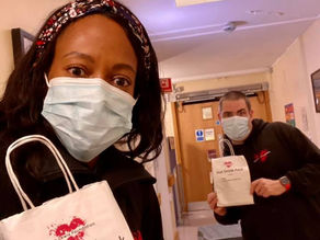 754 gifts make their way to adult cancer patients across the Midlands to support.