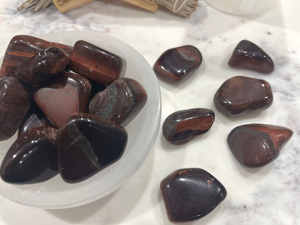 Thumbnail: Red Tigers Eye Tumbled