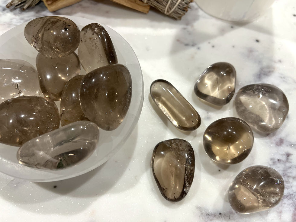 Smoky Quartz Tumbled