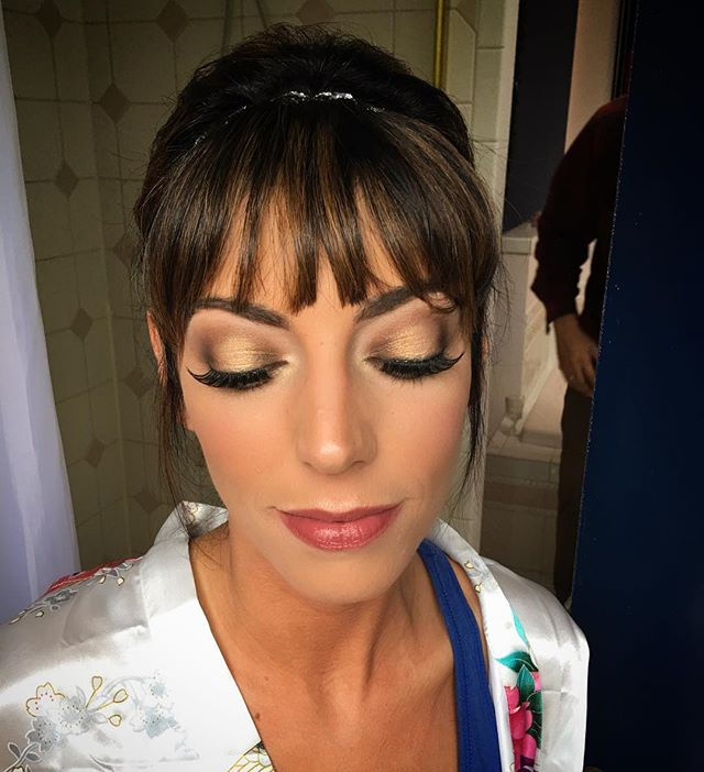 My beautiful bride today!