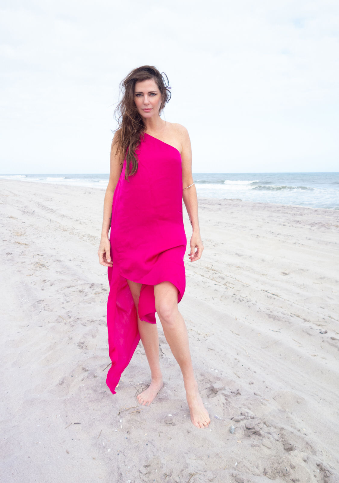 IBIZA dress-Hot Pink