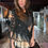 Thumbnail: COTTON "JESSICA SHAWL" black