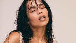 Goddess Zoe Kravitz Dons “Old Man Eyebrows” To Blend In With Mortals