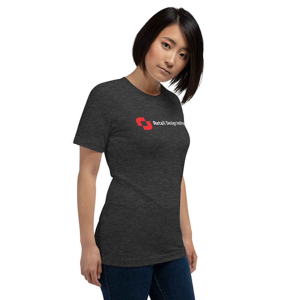 Thumbnail: Retail Design Institute - Horizontal Logo - Unisex t-shirt