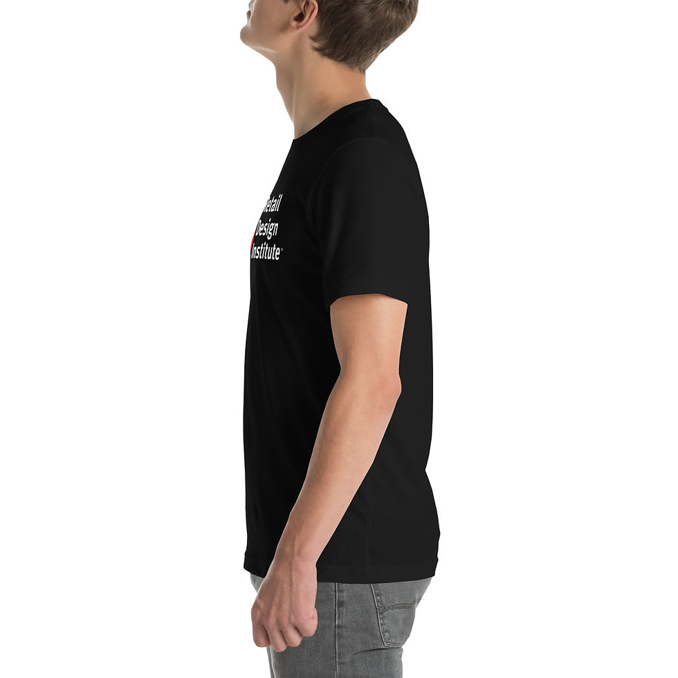 Thumbnail: Retail Design Institute - Hybrid Logo - Unisex t-shirt